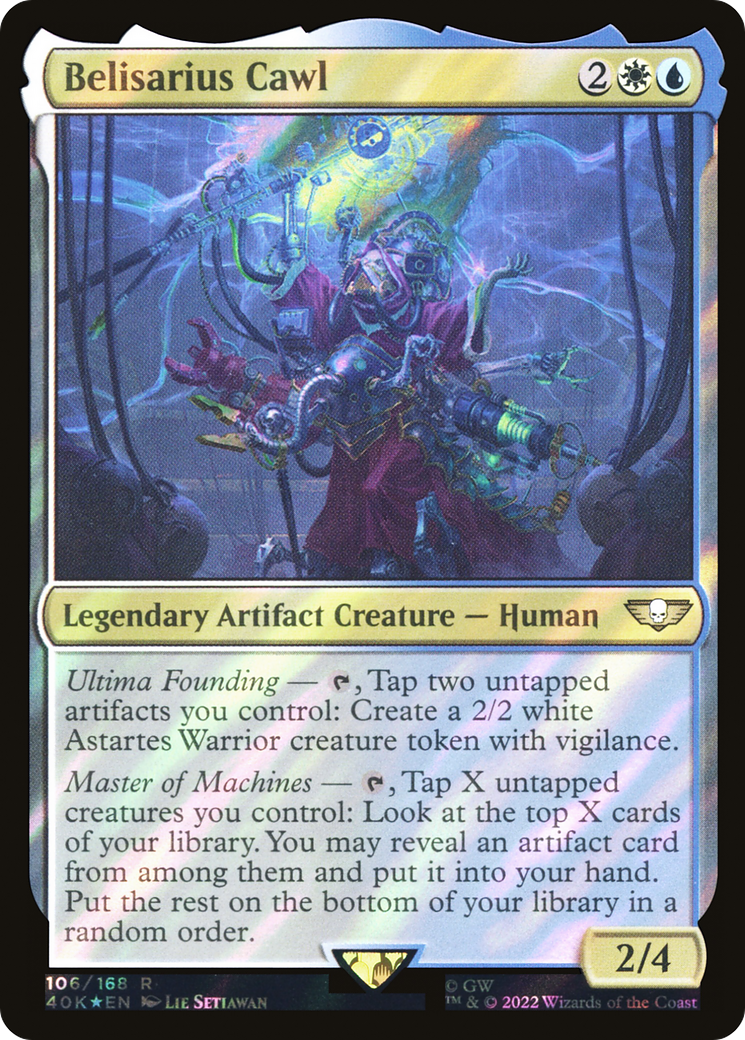 Belisarius Cawl (Surge Foil) [Universes Beyond: Warhammer 40,000] | GrognardGamesBatavia