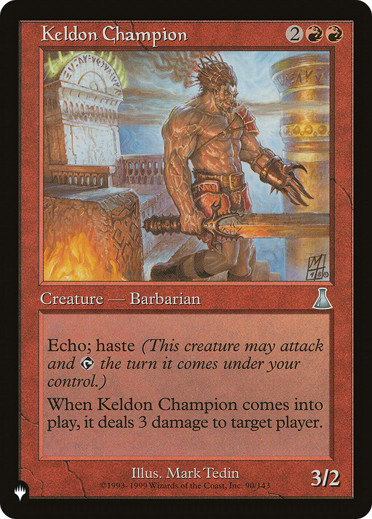 Keldon Champion [The List Reprints] | GrognardGamesBatavia