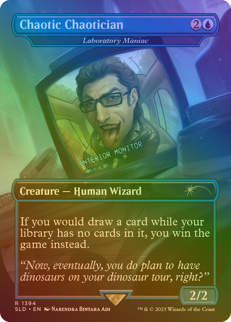 Chaotic Chaotician - Laboratory Maniac (Rainbow Foil) [Secret Lair Drop Series] | GrognardGamesBatavia