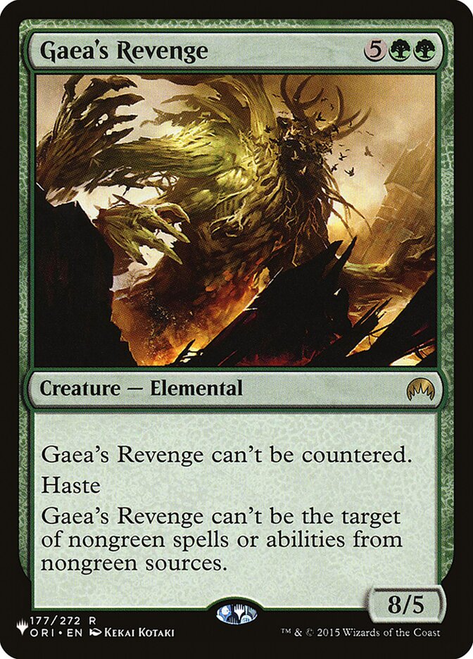 Gaea's Revenge [The List] | GrognardGamesBatavia