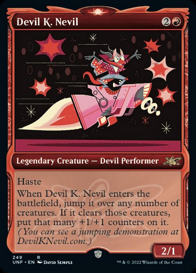 Devil K. Nevil (Showcase) [Unfinity] | GrognardGamesBatavia