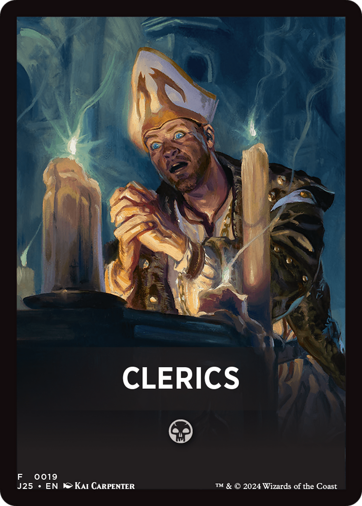 Clerics Theme Card [Foundations Jumpstart Front Cards] | GrognardGamesBatavia