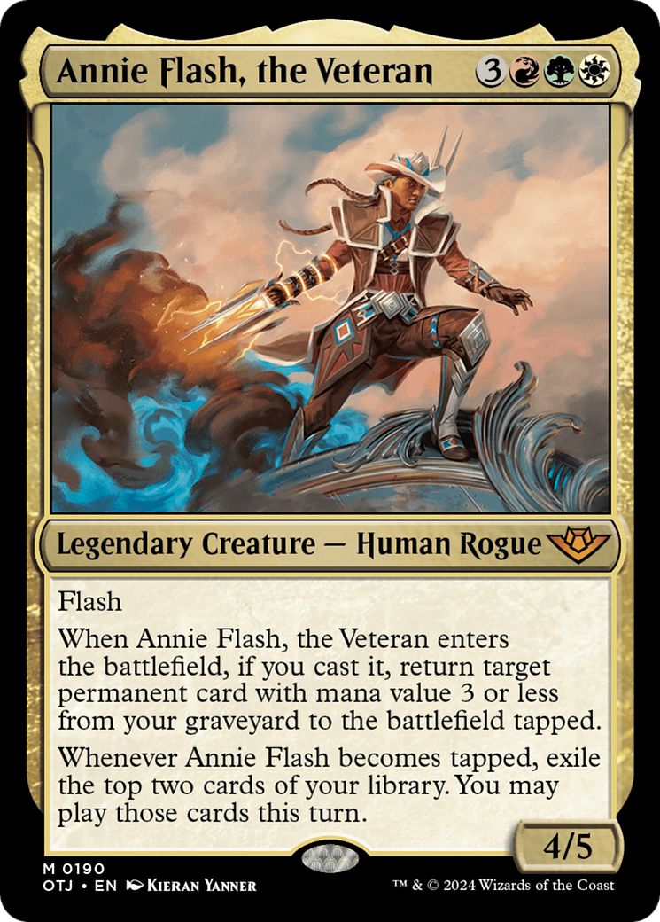 Annie Flash, the Veteran [Outlaws of Thunder Junction] | GrognardGamesBatavia
