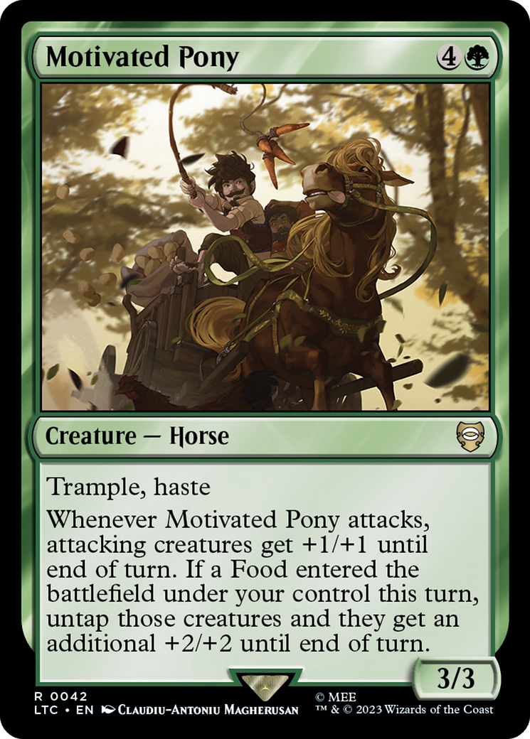 Motivated Pony [The Lord of the Rings: Tales of Middle-Earth Commander] | GrognardGamesBatavia