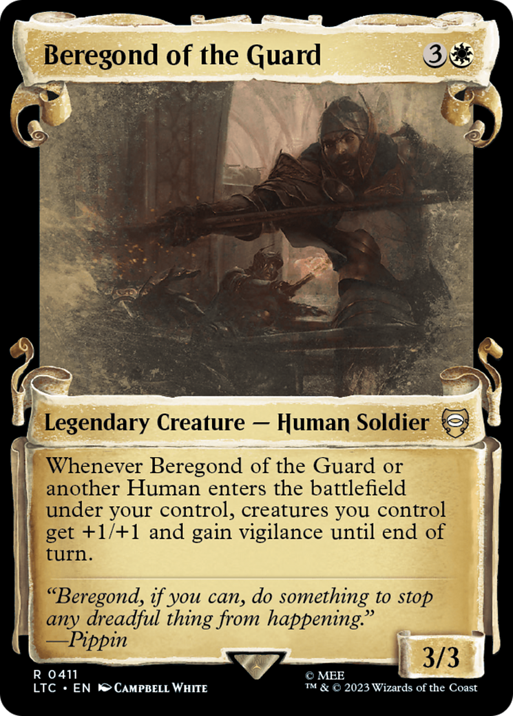 Beregond of the Guard [The Lord of the Rings: Tales of Middle-Earth Commander Showcase Scrolls] | GrognardGamesBatavia