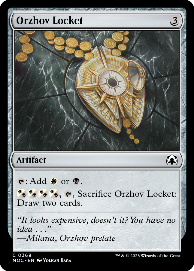 Orzhov Locket [March of the Machine Commander] | GrognardGamesBatavia