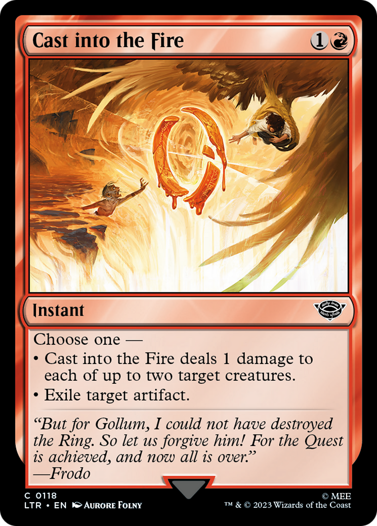 Cast into the Fire [The Lord of the Rings: Tales of Middle-Earth] | GrognardGamesBatavia