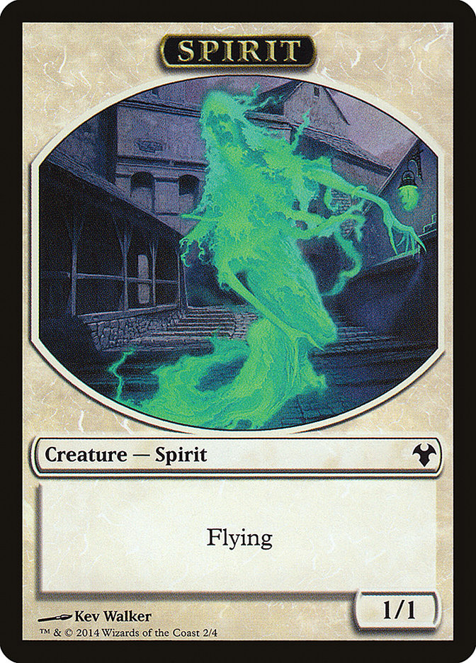 Myr // Spirit Double-Sided Token [Modern Event Deck 2014 Tokens] | GrognardGamesBatavia