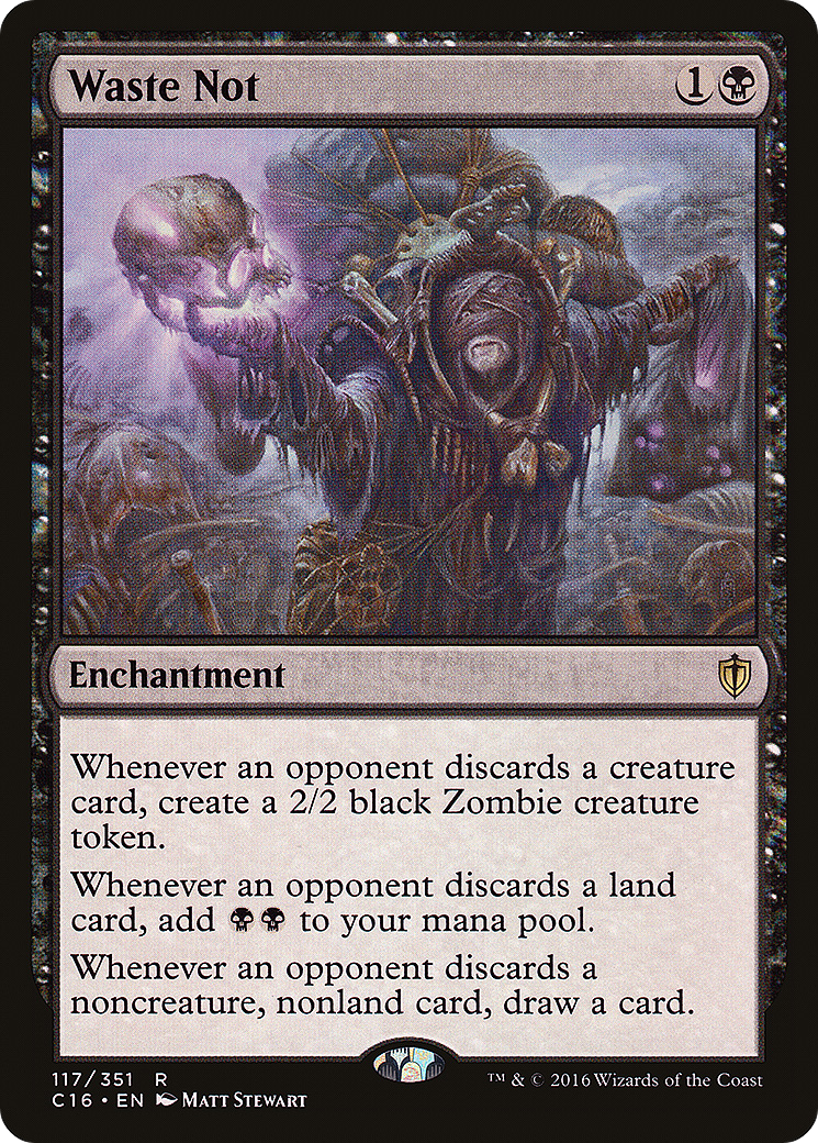 Waste Not [Commander 2016] | GrognardGamesBatavia