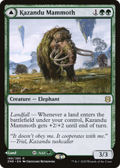 Kazandu Mammoth // Kazandu Valley [Zendikar Rising] | GrognardGamesBatavia