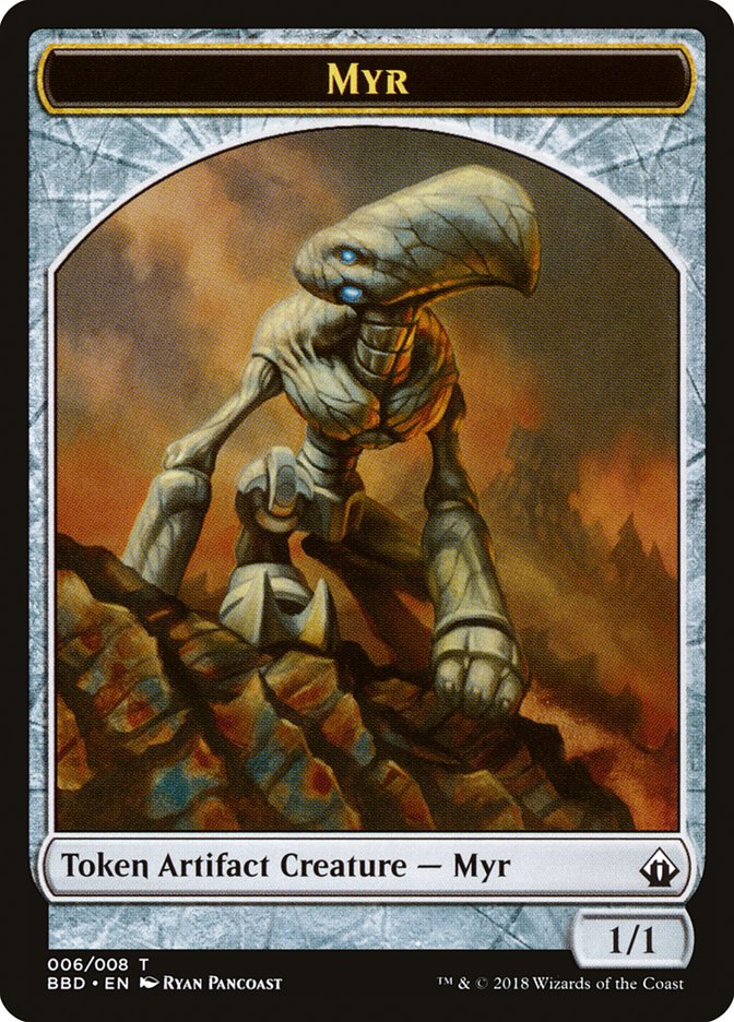 Myr Token [Battlebond Tokens] | GrognardGamesBatavia