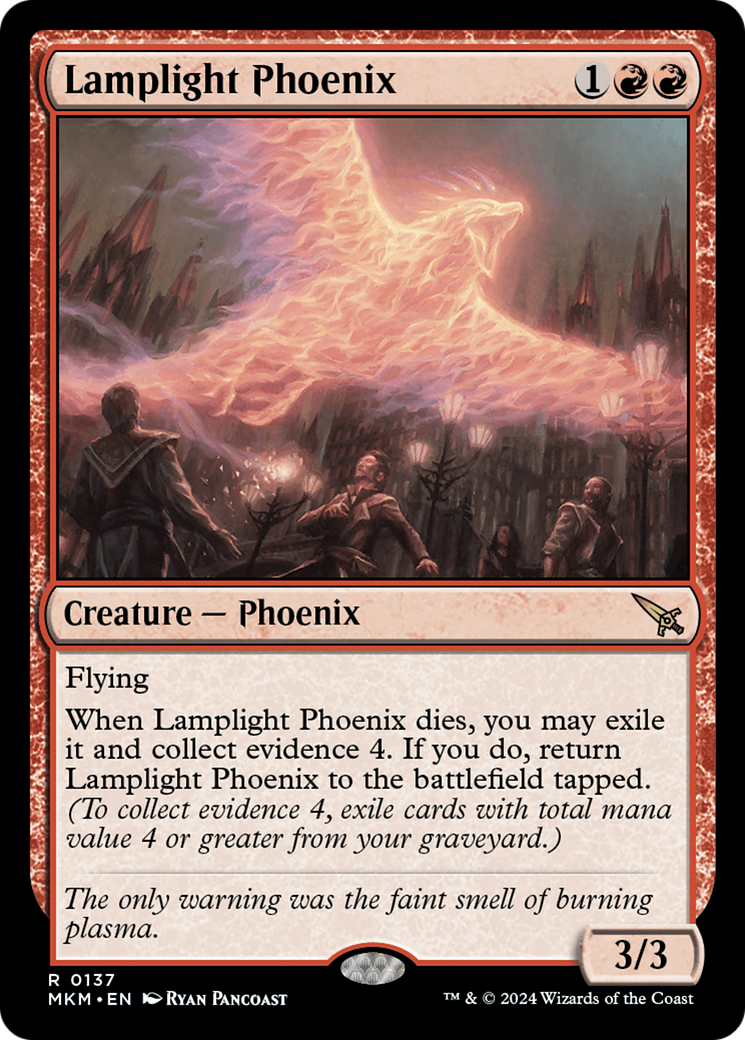 Lamplight Phoenix [Murders at Karlov Manor] | GrognardGamesBatavia