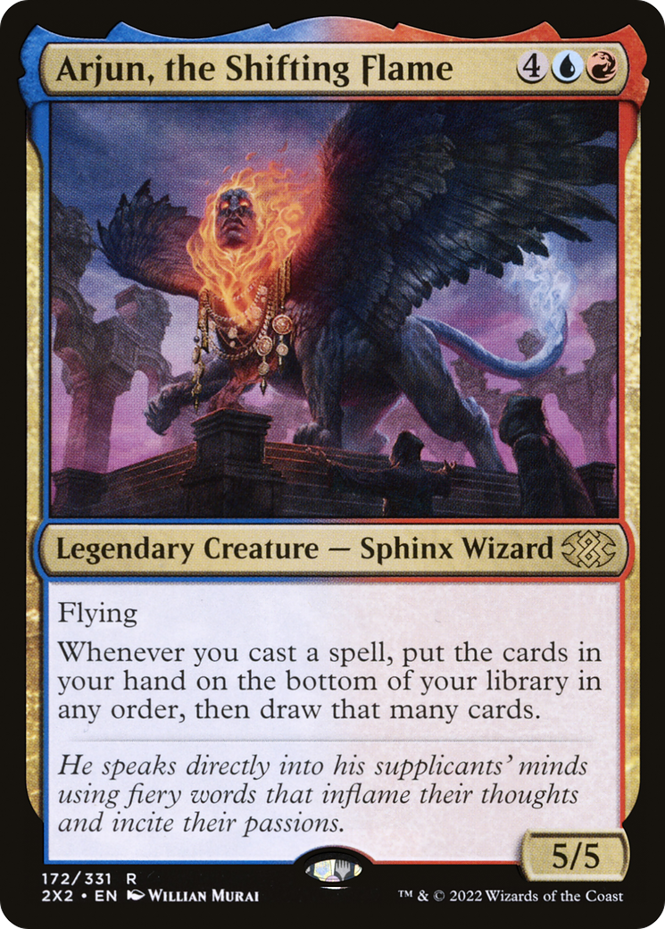 Arjun, the Shifting Flame [Double Masters 2022] | GrognardGamesBatavia
