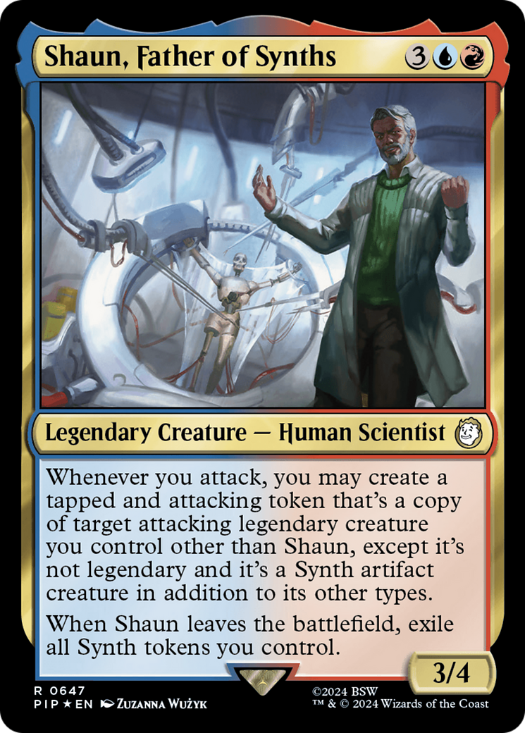 Shaun, Father of Synths (Surge Foil) [Fallout] | GrognardGamesBatavia