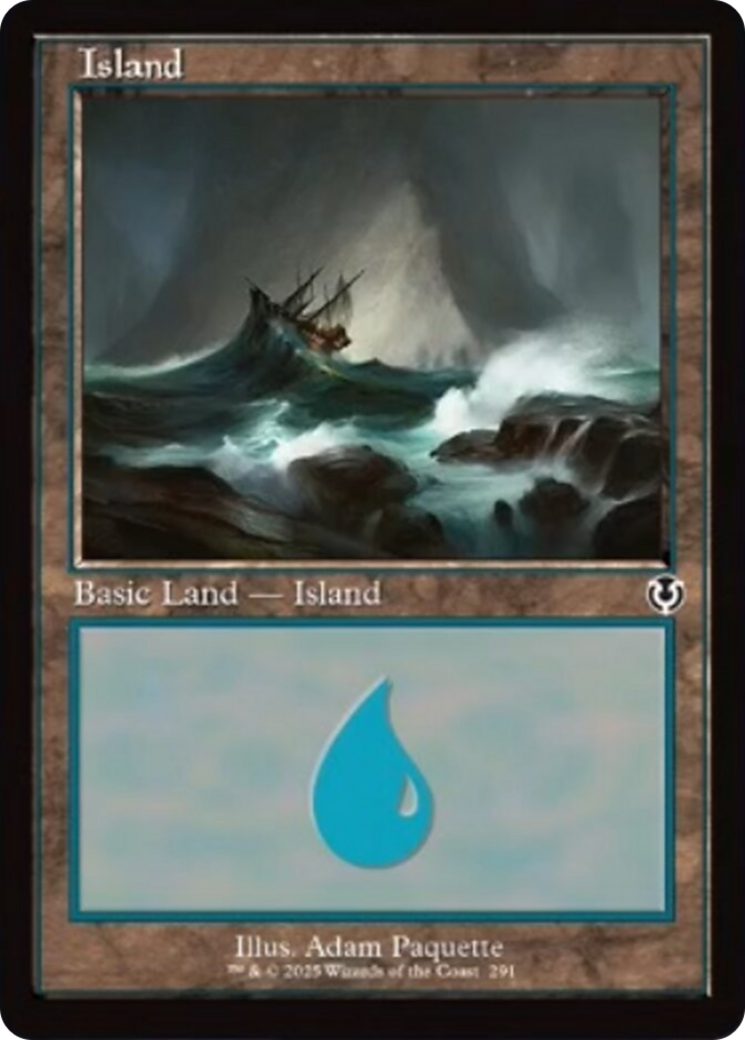 Island (291) (Retro Frame) [Innistrad Remastered] | GrognardGamesBatavia