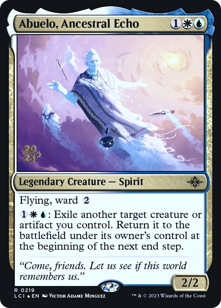 Abuelo, Ancestral Echo [The Lost Caverns of Ixalan Prerelease Cards] | GrognardGamesBatavia