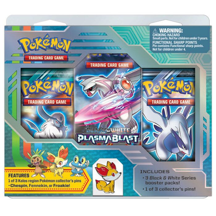 Collector's Pin 3-Pack Blister (Fennekin) | GrognardGamesBatavia