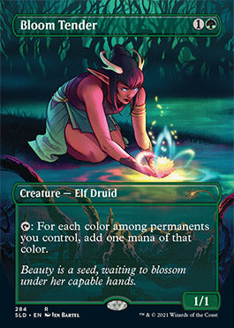 Bloom Tender (Borderless) [Secret Lair Drop Series] | GrognardGamesBatavia