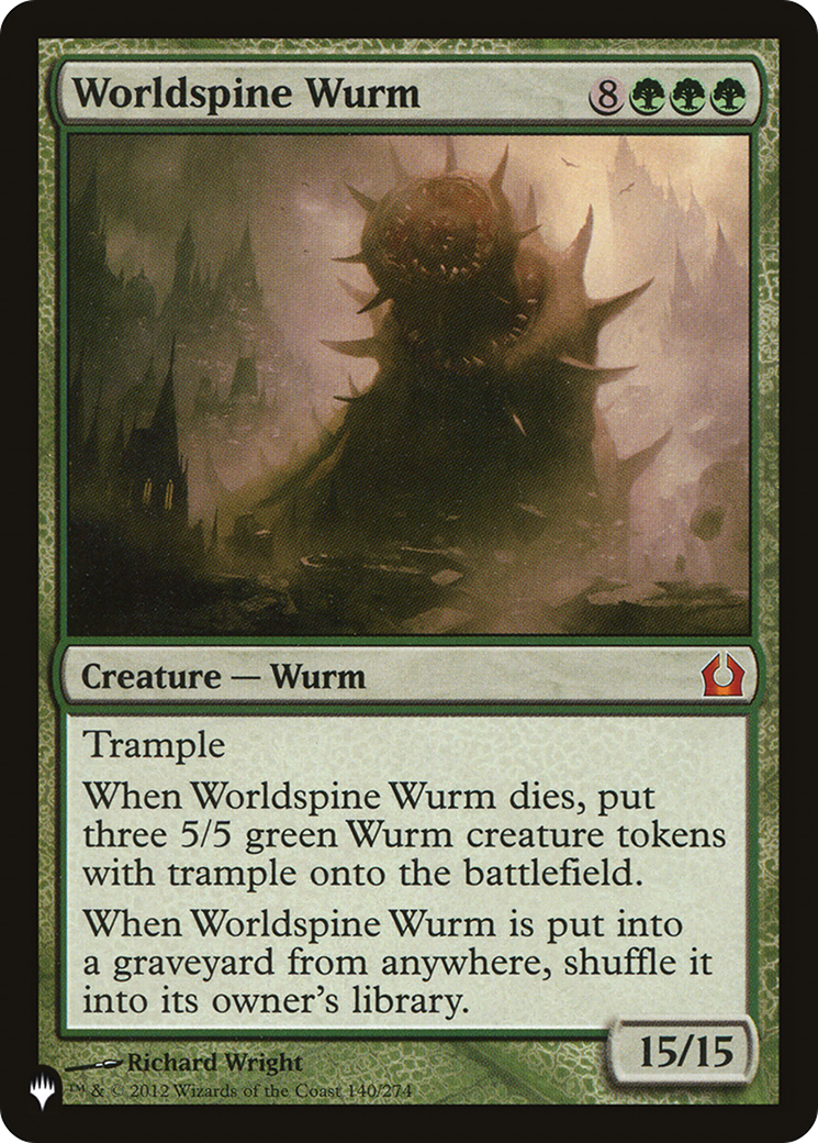 Worldspine Wurm [The List] | GrognardGamesBatavia