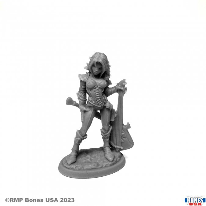 Reaper Bones 30131 - Astrid, Elf Chronicler | GrognardGamesBatavia