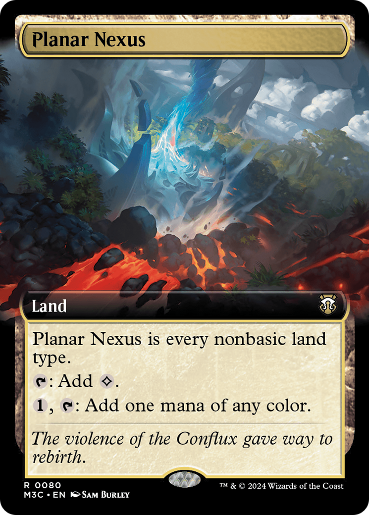 Planar Nexus (Extended Art) [Modern Horizons 3 Commander] | GrognardGamesBatavia