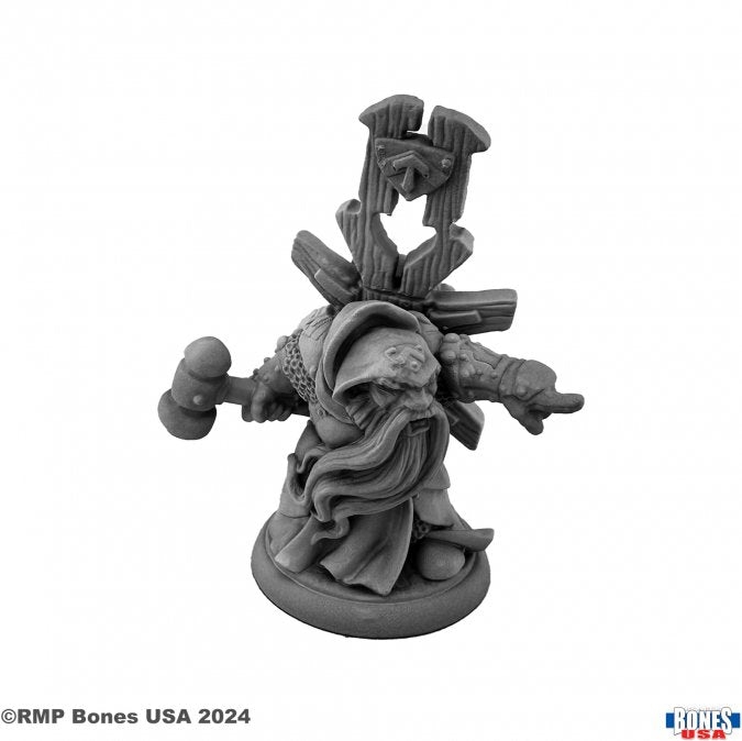 Reaper Bones 30172 - Ivar, Dwarf Priest | GrognardGamesBatavia