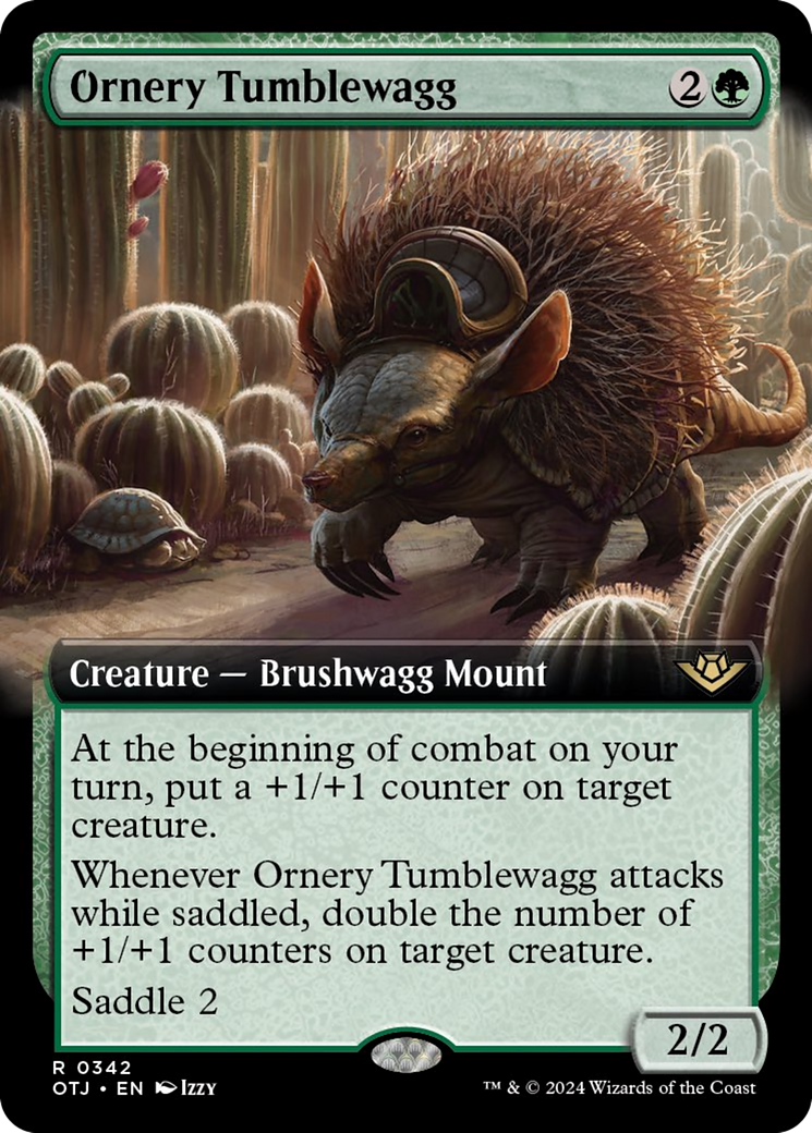 Ornery Tumblewagg (Extended Art) [Outlaws of Thunder Junction] | GrognardGamesBatavia