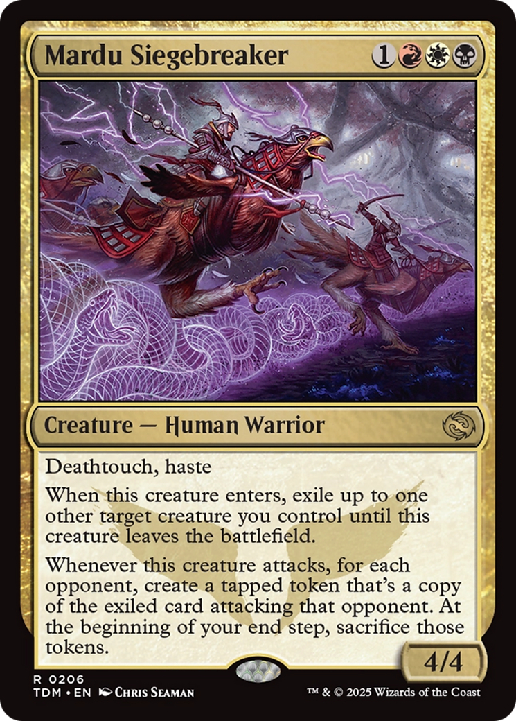 Mardu Siegebreaker [Tarkir: Dragonstorm] | GrognardGamesBatavia