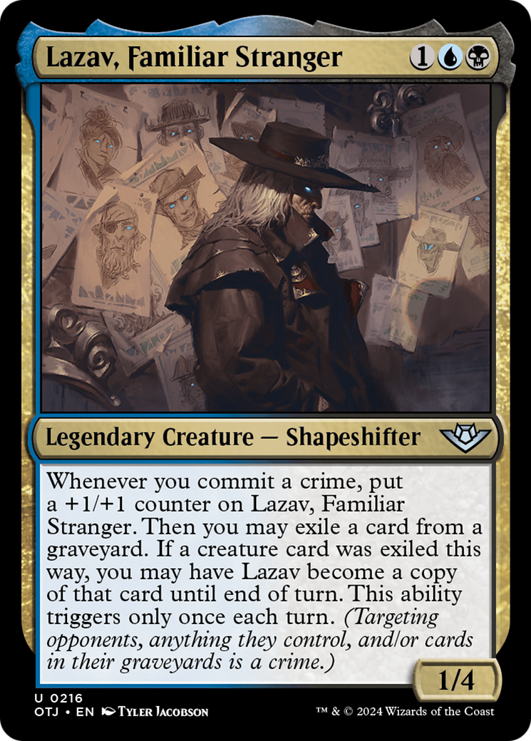 Lazav, Familiar Stranger [Outlaws of Thunder Junction] | GrognardGamesBatavia