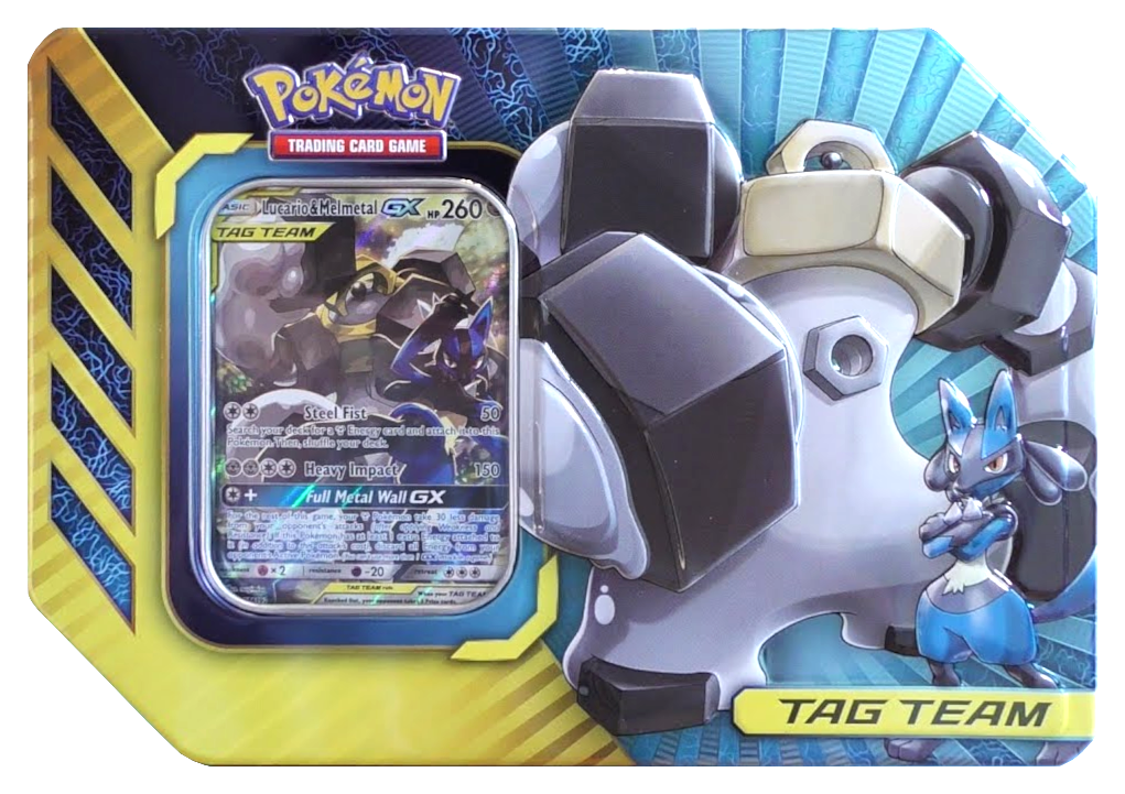 Power Partnership Tin (Lucario & Melmetal GX) | GrognardGamesBatavia