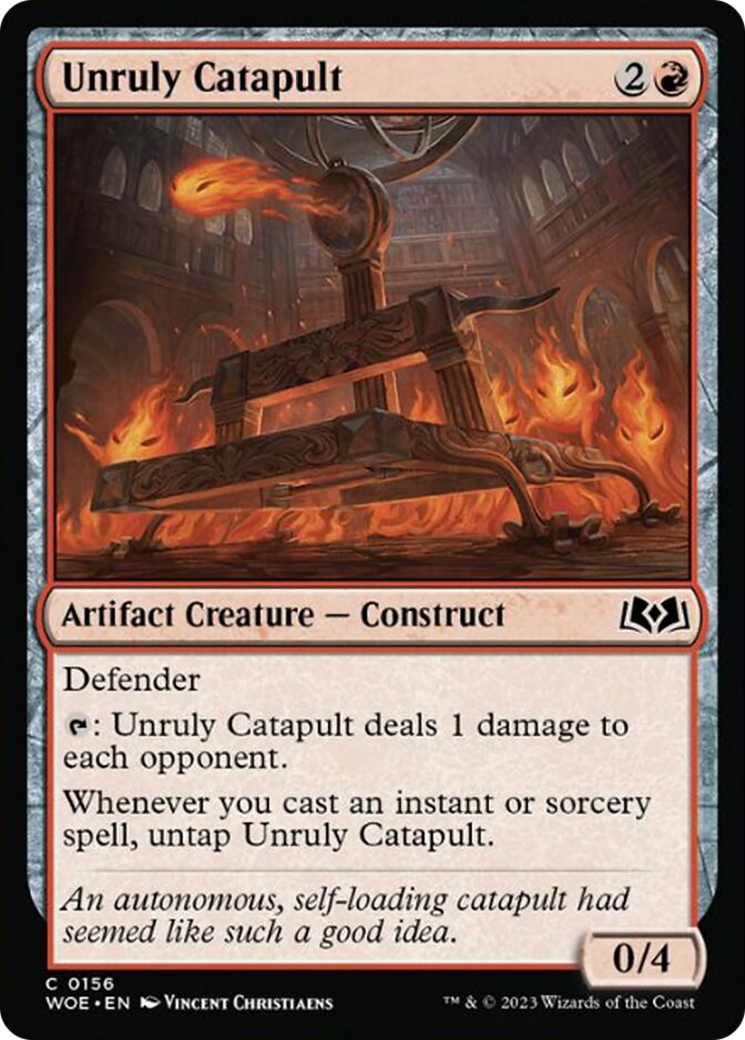 Unruly Catapult [Wilds of Eldraine] | GrognardGamesBatavia