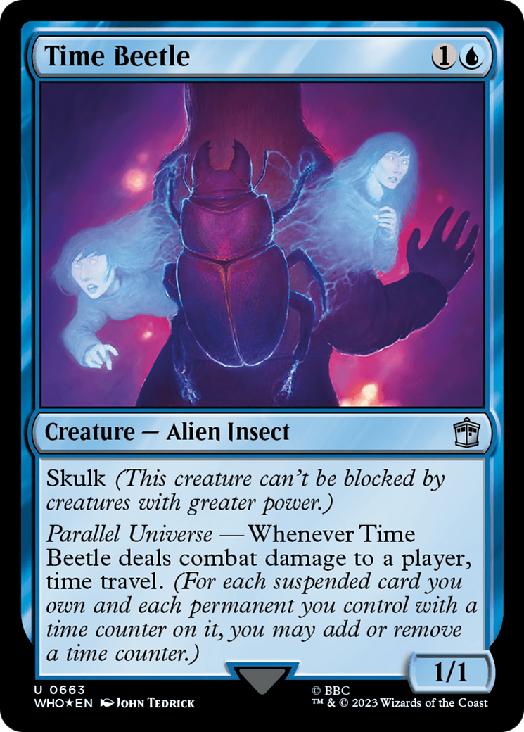 Time Beetle (Surge Foil) [Doctor Who] | GrognardGamesBatavia