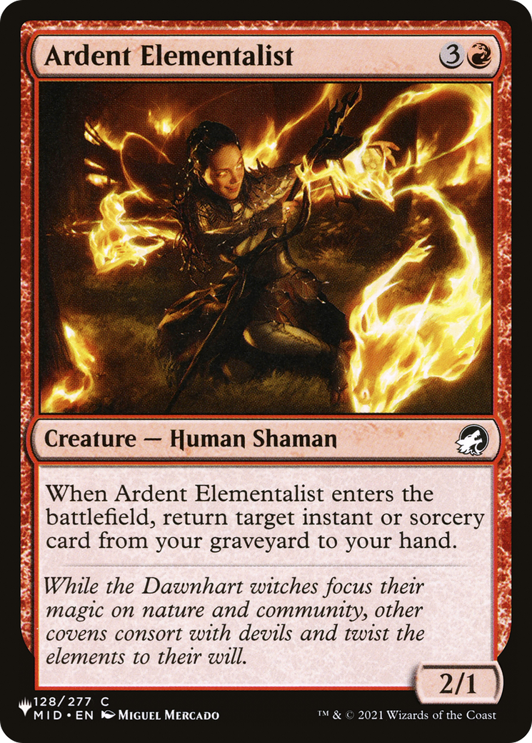 Ardent Elementalist [The List] | GrognardGamesBatavia