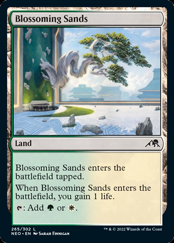 Blossoming Sands [Kamigawa: Neon Dynasty] | GrognardGamesBatavia