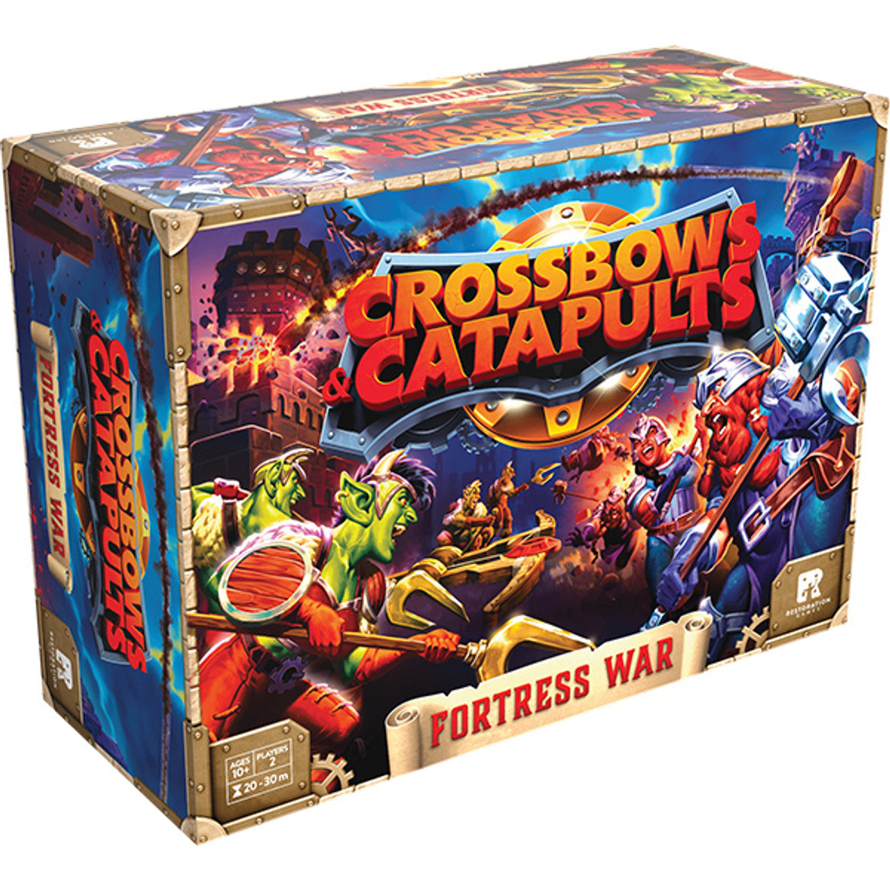 Crossbows and Catapults: Fortress War | GrognardGamesBatavia