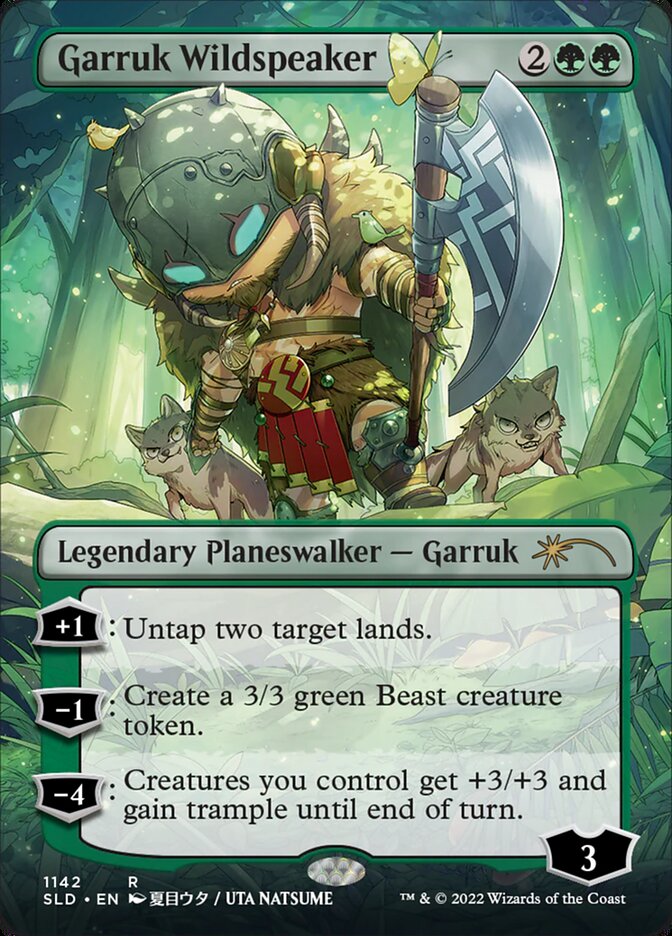 Garruk Wildspeaker (Borderless) [Secret Lair Drop Series] | GrognardGamesBatavia