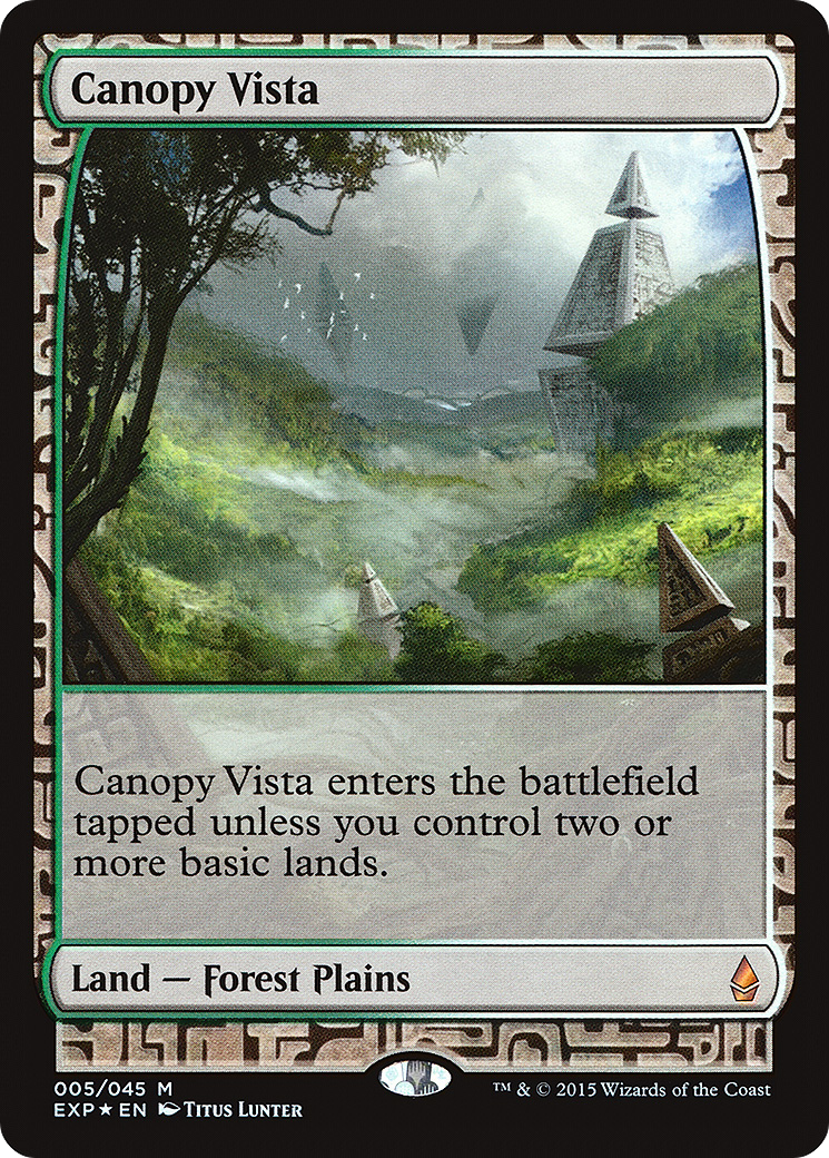 Canopy Vista [Zendikar Expeditions] | GrognardGamesBatavia