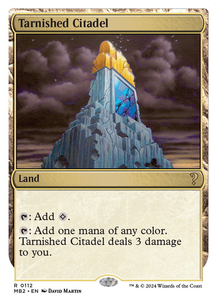 Tarnished Citadel (White Border) [Mystery Booster 2] | GrognardGamesBatavia