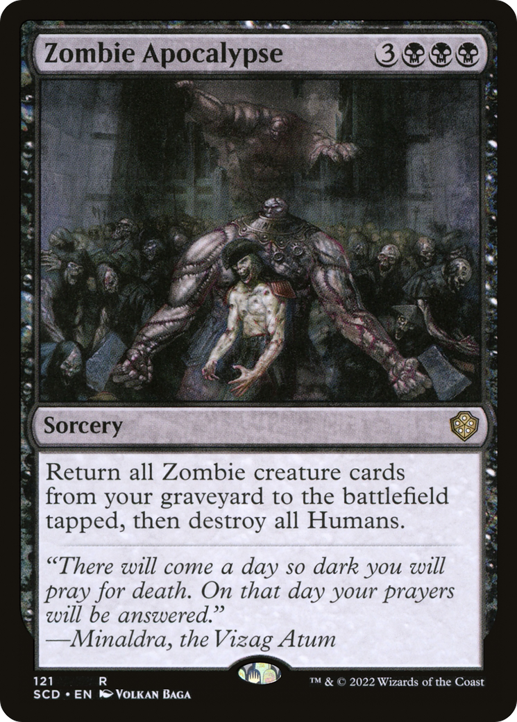 Zombie Apocalypse [Starter Commander Decks] | GrognardGamesBatavia