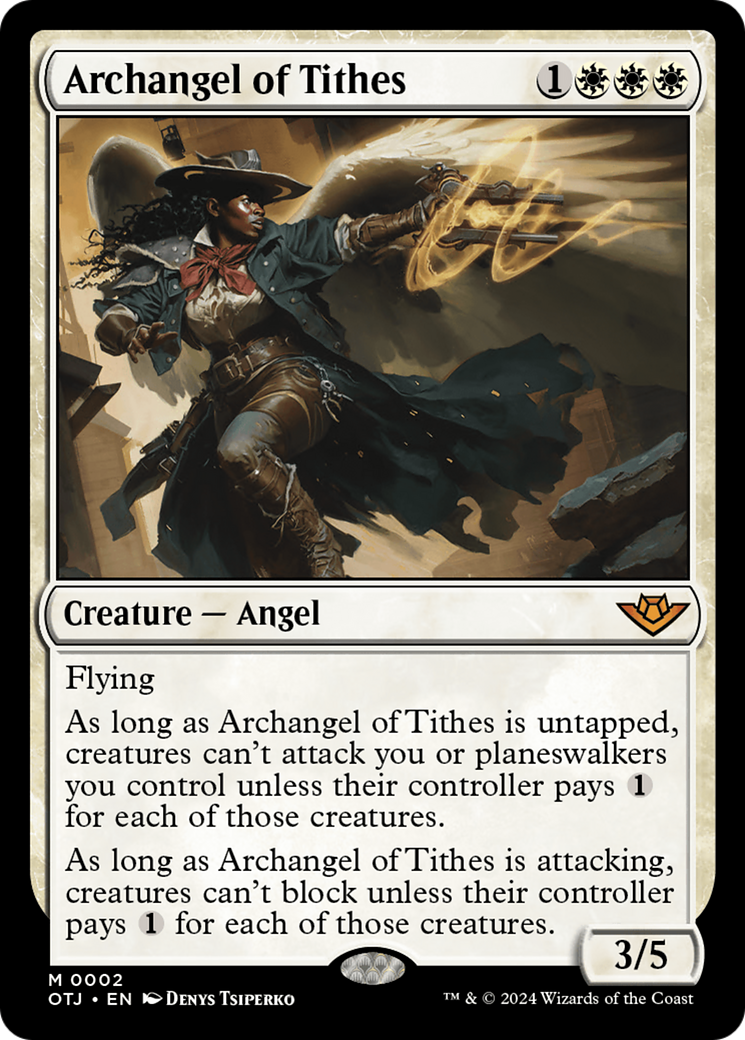 Archangel of Tithes [Outlaws of Thunder Junction] | GrognardGamesBatavia