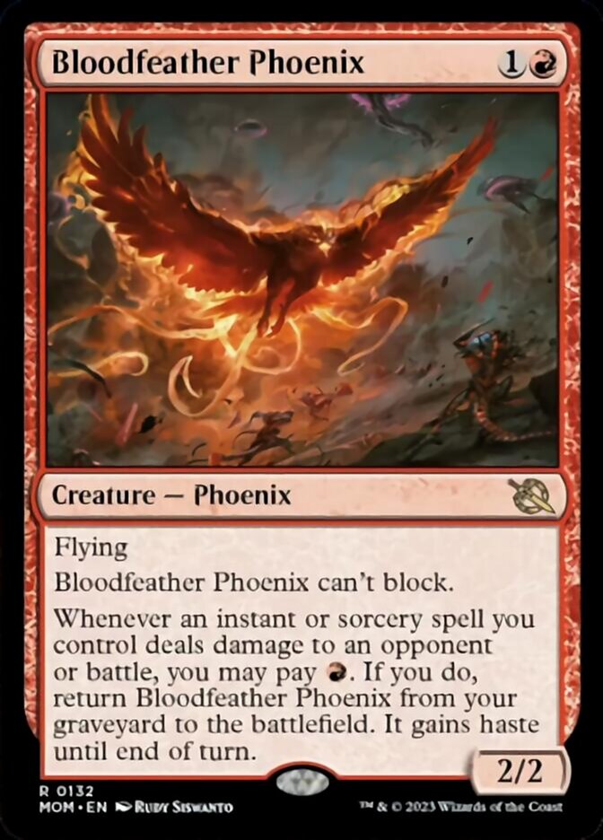 Bloodfeather Phoenix [March of the Machine] | GrognardGamesBatavia