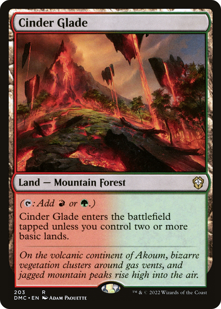 Cinder Glade [Dominaria United Commander] | GrognardGamesBatavia
