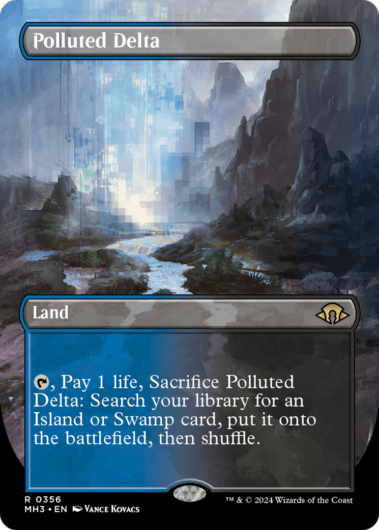 Polluted Delta (Borderless) [Modern Horizons 3] | GrognardGamesBatavia