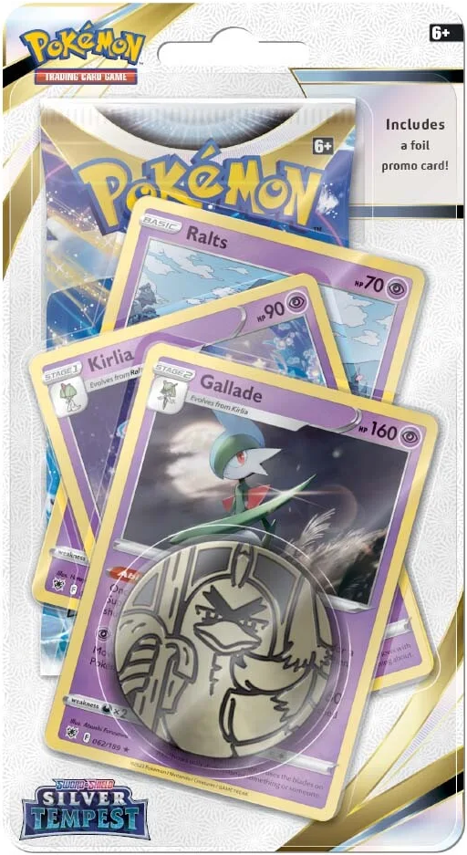 Sword & Shield: Silver Tempest - Single Pack Blister (Gallade, Kirlia, Ralts) | GrognardGamesBatavia