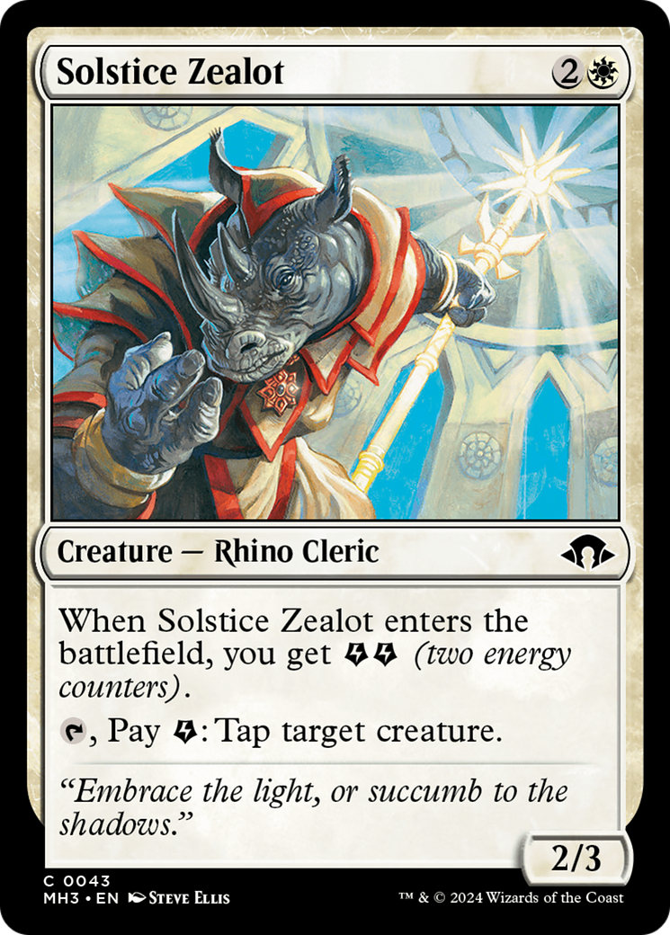 Solstice Zealot [Modern Horizons 3] | GrognardGamesBatavia