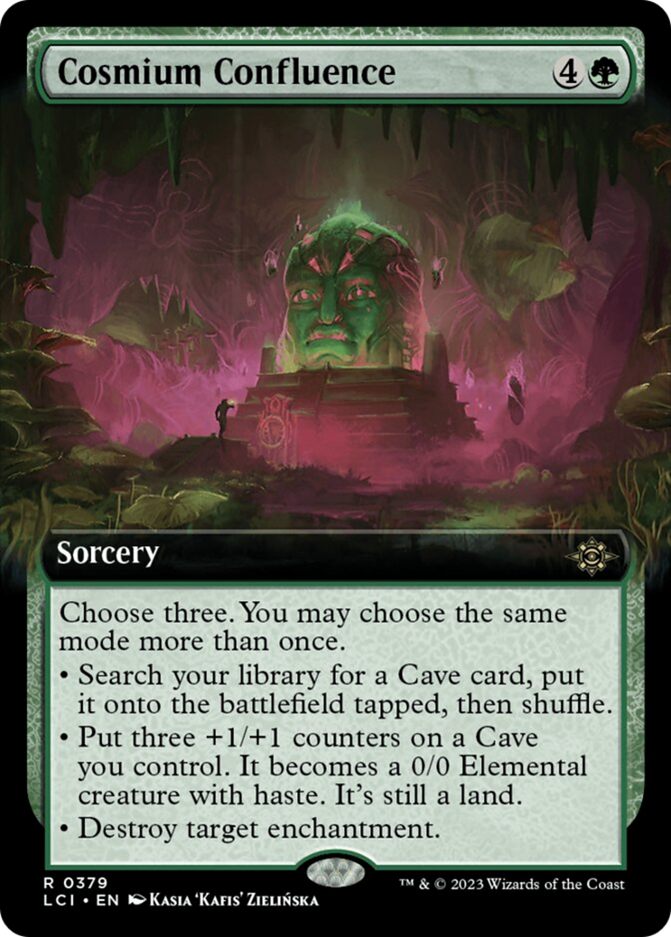 Cosmium Confluence (Extended Art) [The Lost Caverns of Ixalan] | GrognardGamesBatavia