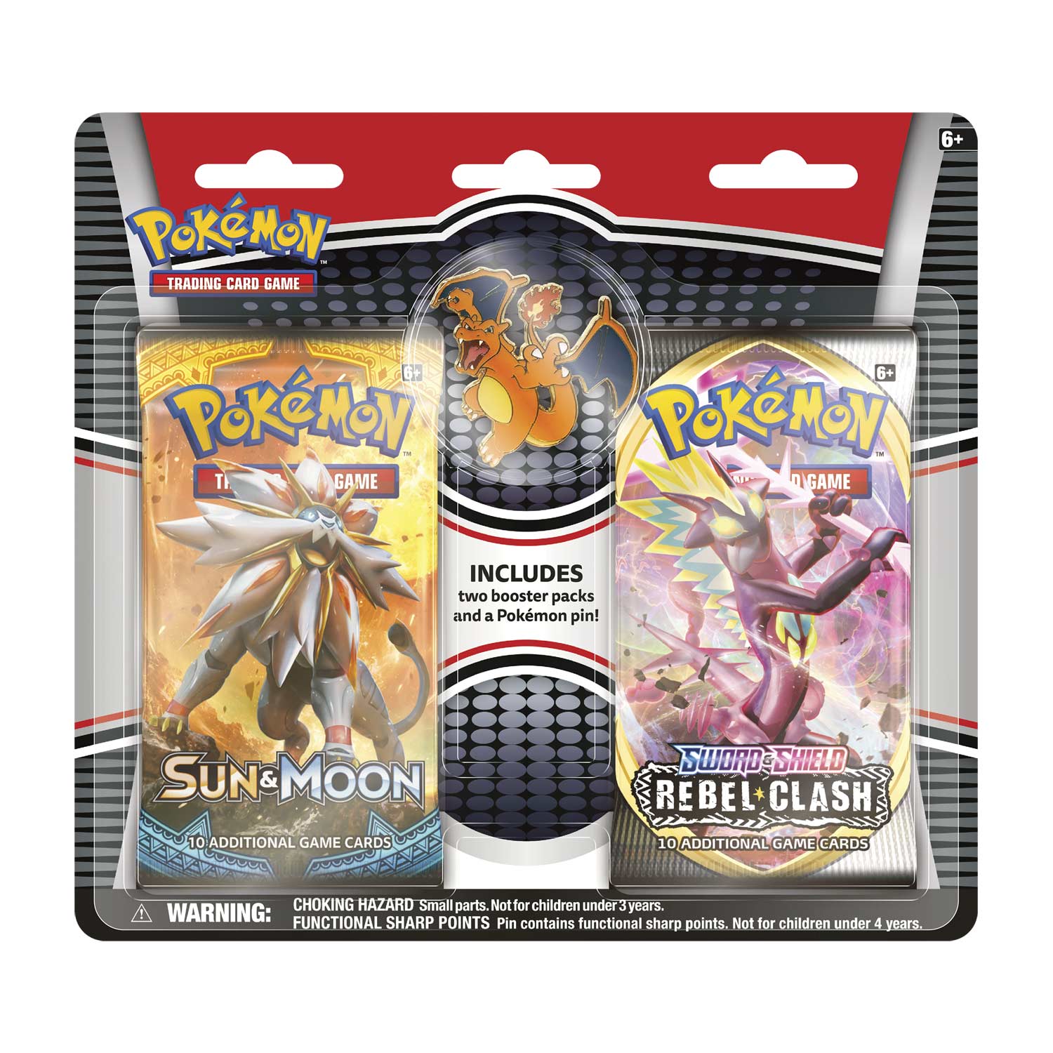 Collector's Pin 2-Pack Blister (Charizard) | GrognardGamesBatavia