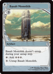 Basalt Monolith (Future Sight) [Mystery Booster 2] | GrognardGamesBatavia