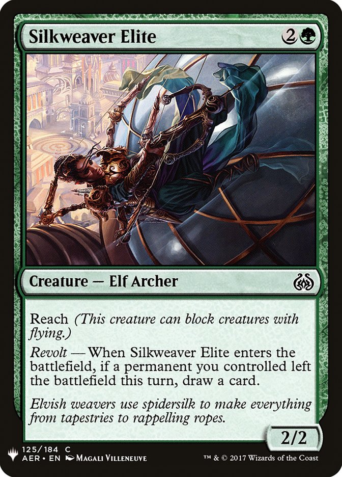 Silkweaver Elite [Mystery Booster] | GrognardGamesBatavia