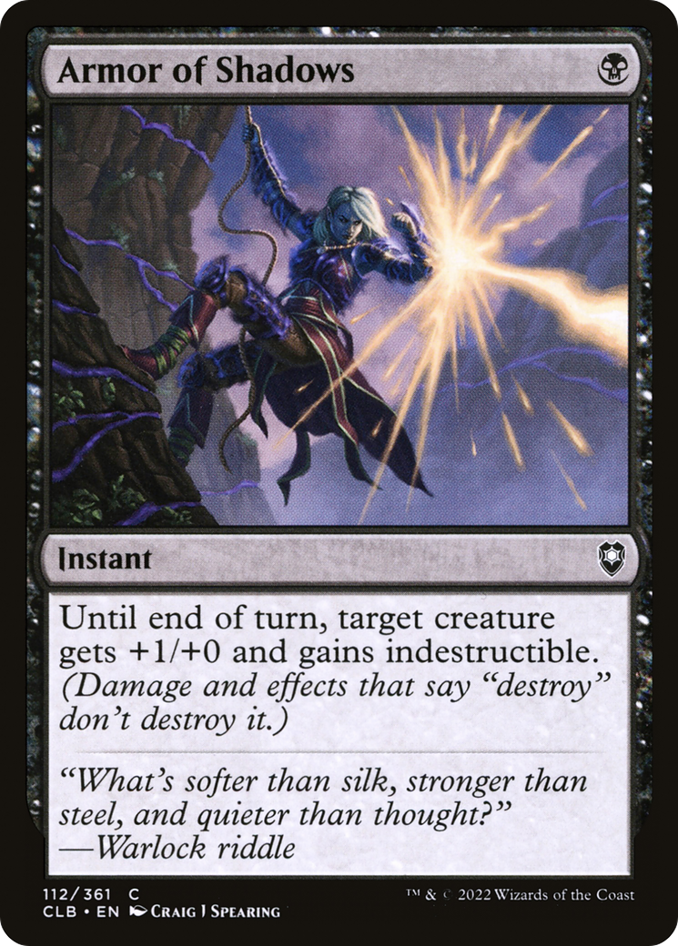 Armor of Shadows [Commander Legends: Battle for Baldur's Gate] | GrognardGamesBatavia